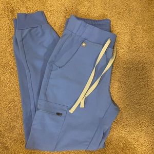 Figs ceil blue joggers